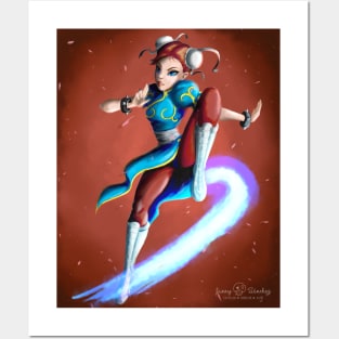 Chun li Posters and Art